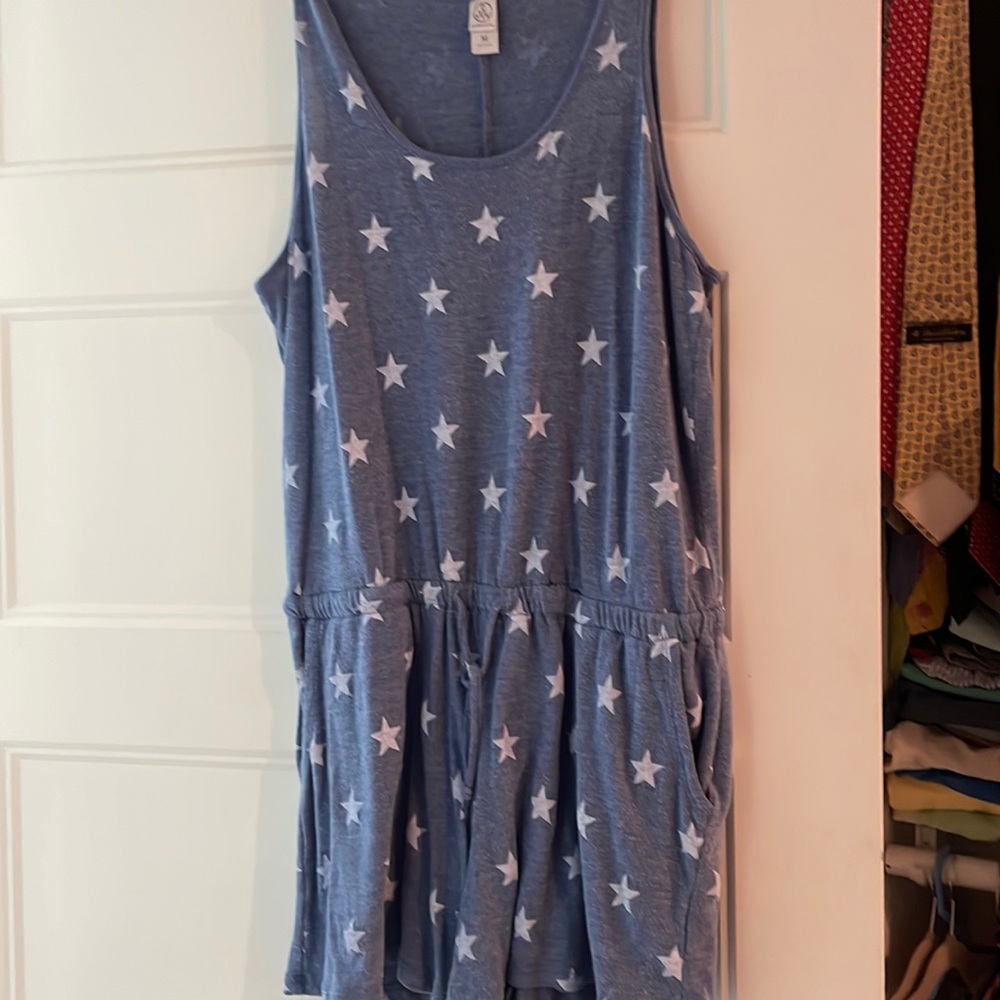 Alternative blue star romper